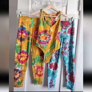 American Apparel Tie dye workout out Bundle